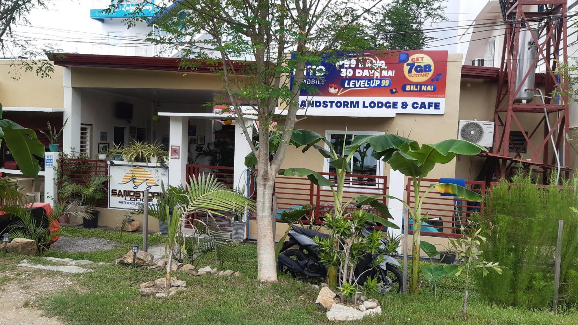 Sandstorm Lodge And Cafe プエルト・ガレラ エクステリア 写真